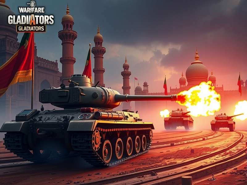 Tank Warfare Gladiators gameplay screenshot